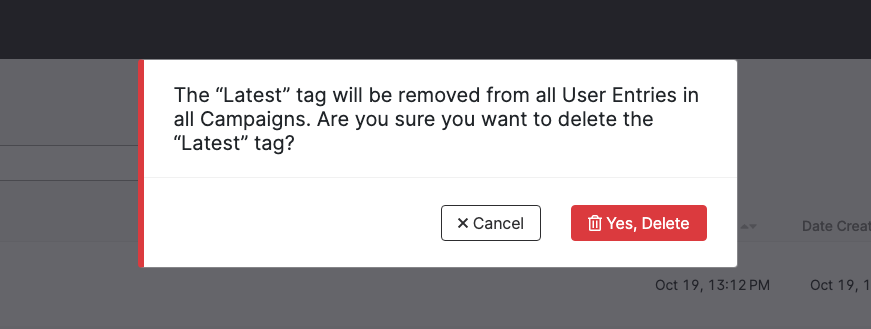 Delete A Tag